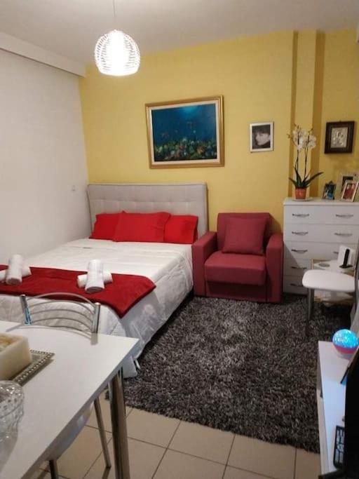 7Th Floor Spacious Veranda In The Heart Of Athene Buitenkant foto